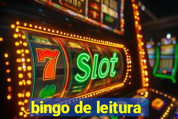 bingo de leitura